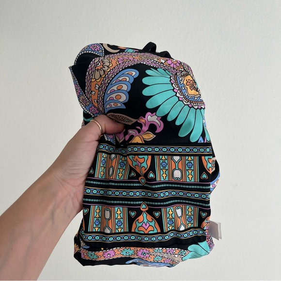 Sunshine 79 Paisley Patchwork Reversible Bandeau One Piece Swimsuit - Picture 12 of 16